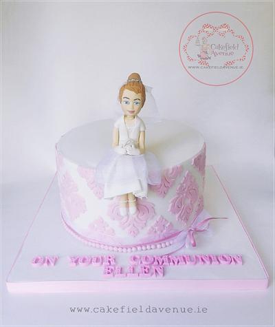 Ellen's Communion Cake - Cake by Agatha Rogowska ( Cakefield Avenue)
