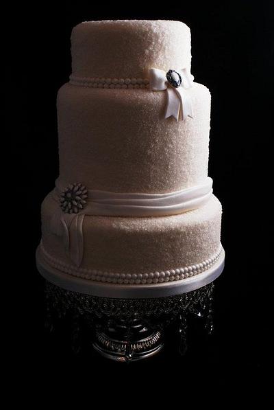 Winter Wonderland wedding cake - Cake by Kathryn