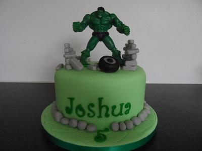 Incredible Hulk... - Cake by Kathy 