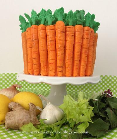 Carrot cake...go orange!! - Cake by Eva Salazar 