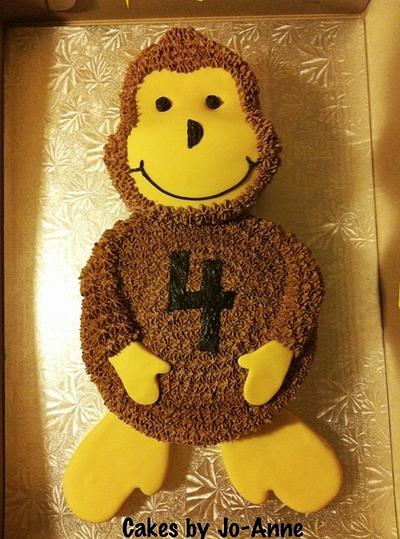 Monkey Stuffy - Cake by Cakes by Jo-Anne