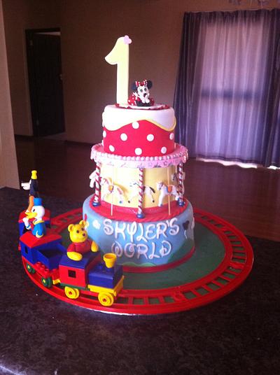 Disney Adventure Cake - Cake by CakeIndulgence
