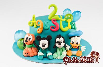 Baby Mickey & Co - Cake by ChokoLate Designs