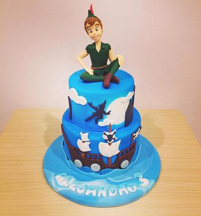 Peter Pan and his Neverland - Cake by Valeria Antipatico