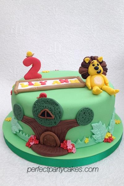Ra Ra the lion cake  - Cake by Perfect Party Cakes (Sharon Ward)