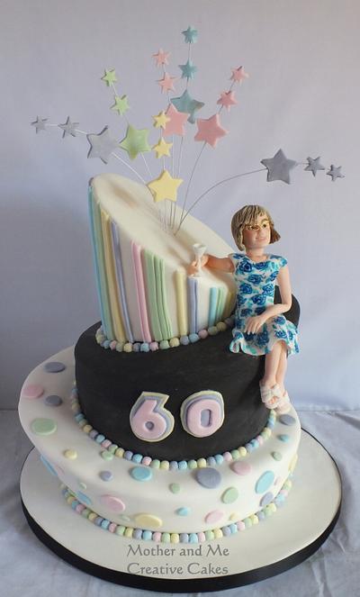 Wonky Pastels! - Cake by Mother and Me Creative Cakes