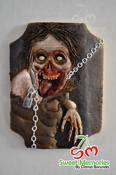 Zombie Cookie - Cake by Clarisa Borunda