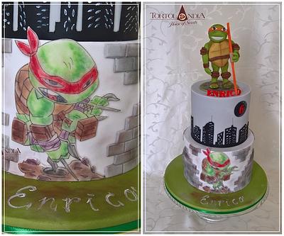 Ninja turtles for Enrico - Cake by Tortolandia