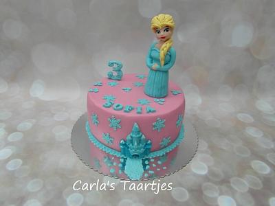 Frozen Cake with Elza - Cake by Carla 