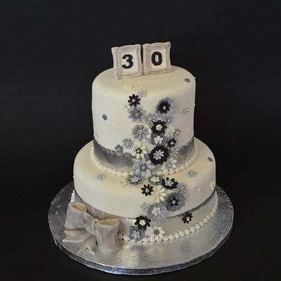 Baroque Birthday Cake - Cake by Une Fille en Cuisine