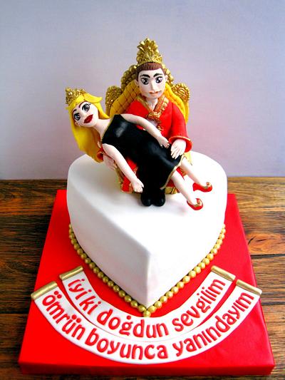 King and Queen Birthday Cake - Cake by Şekerli Şeyler