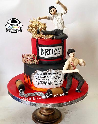 BruceLee!  - Cake by Seema Tyagi