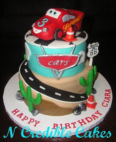 Cars cake - Cake by Nissa