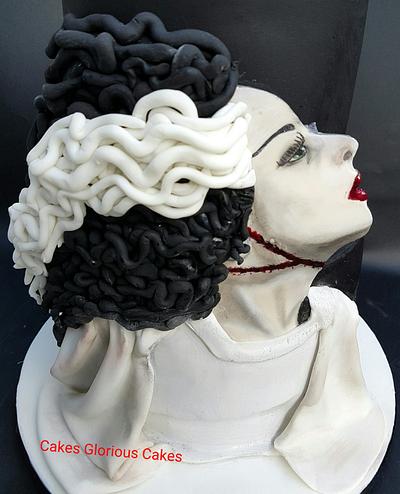 The Bride of Frankenstein  - Cake by Cakes Glorious Cakes