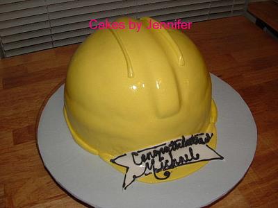Hard Hat - Cake by Jennifer C.