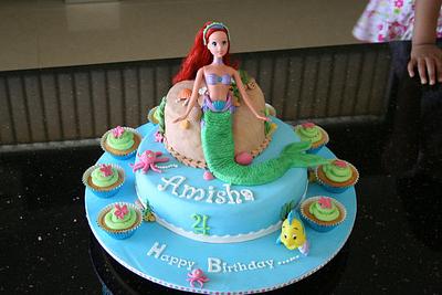 Little Mermaid cake - Cake by CakesbyPurnima