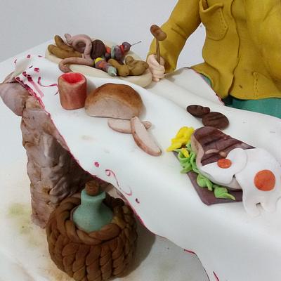 grigliata - Cake by Sabrina Adamo 
