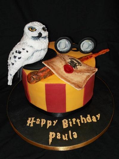 Harry Potters Hedwig - Cake by fitzy13