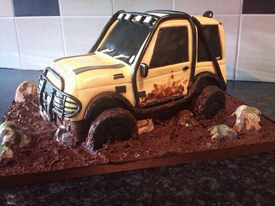 Jeep cake  - Cake by Looby69