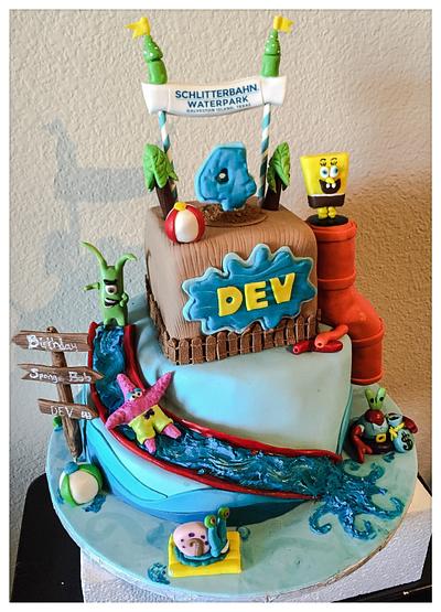 Water park birthday - Cake by Dorje Desserts
