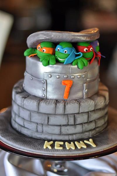 Teenage Mutant Ninja Turtles - Cake by Serendib Cakes