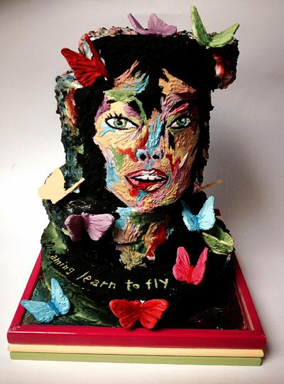 Modern cake  - Cake by Gina Assini