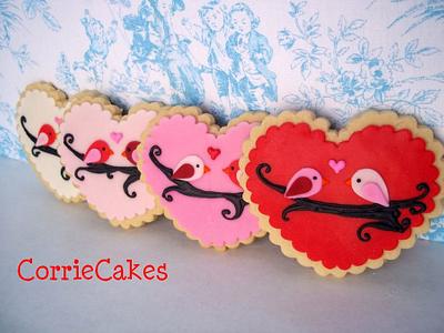 Valentine Cookies - Cake by Corrie