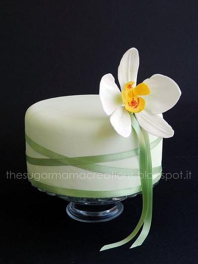 Orchid moth cake for my mom - Cake by mamadu