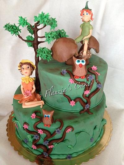 The enchanted forest - Cake by Claudia Consoli