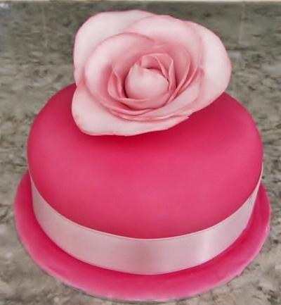 Rose mini cake - Cake by Lelly