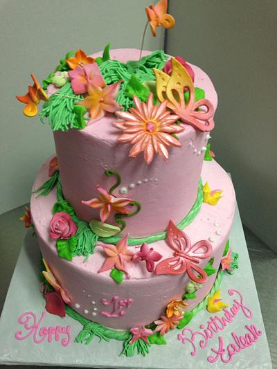 Pretty in Pink - Cake by KoffeeKupBakery