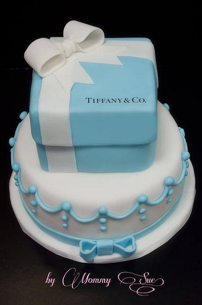 My Branded Tiffany & Co. Cake - Cake by Mommy Sue