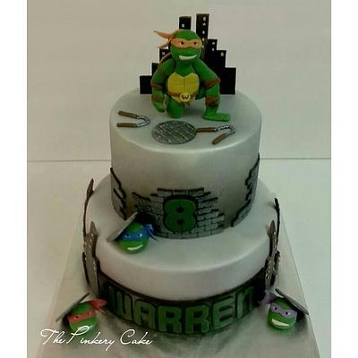 TMNT - Cake by The Pinkery Cake