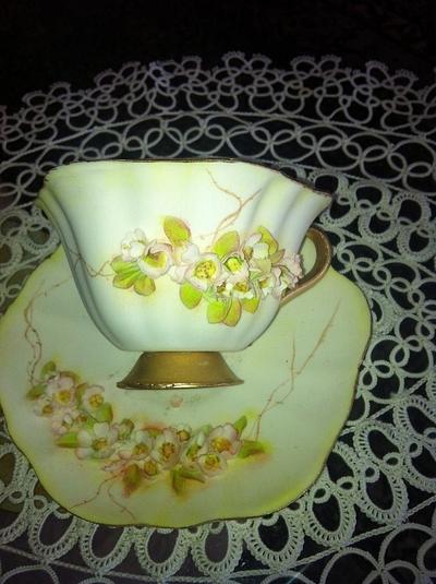 Tea cup - Cake by Amita Singh