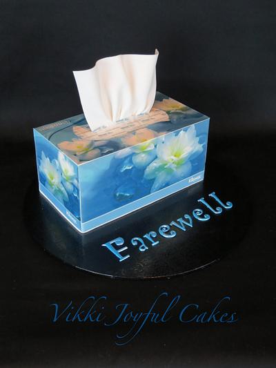 Farewell cake & photo tutorial - Cake by Vikki Joyful Cakes