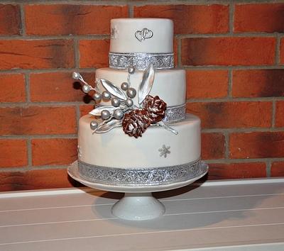 Winter wedding cake - Cake by Torty Alexandra