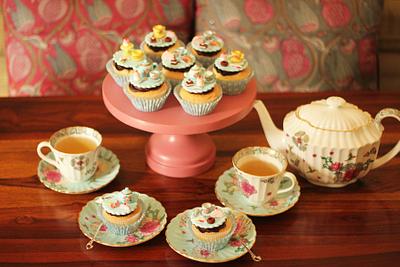 High Tea Cupcakes - Cake by Smita Maitra (New Delhi Cake Company)