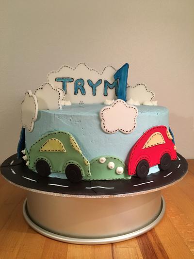 Baby boy's first birthday - Cake by Shannon