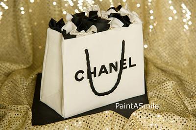 Chanel Shopper Bag Cake - Cake by Anjana Cawdell