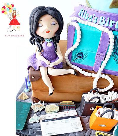 Confession of a Shopaholic and Traveller - Cake by Bakeagogo by Marsella Agatha