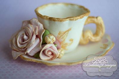 A spot of tea - Cake by Delicia Designs