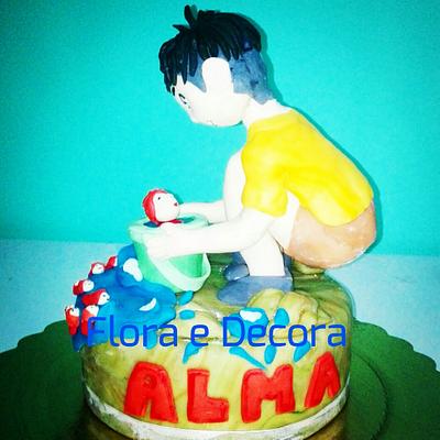 Ponyo - Cake by Flora e Decora