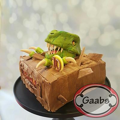 Dinosaur cake - Cake by Gaabs