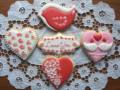 Valentine's Day Cookies/Biscuits - Cake by La Shay by Ferda Ozcan