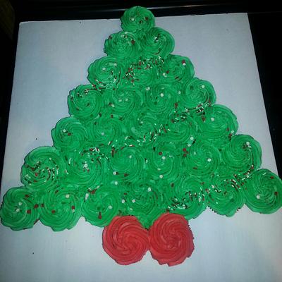 Christmas Tree - Cake by Caking Around Bake Shop