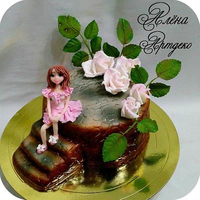 Торт для девочки  - Cake by Alena Artdeko