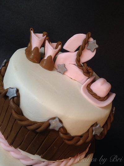 Cow girl birthday  - Cake by Something Sweet