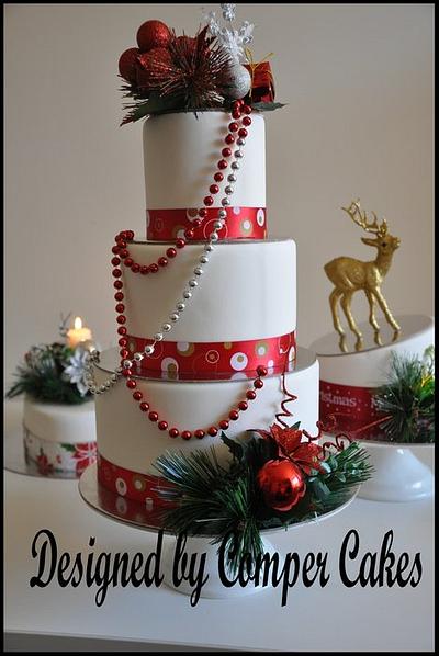 Christmas cakes - Cake by Comper Cakes