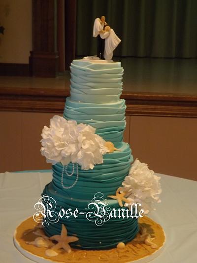 love by the sea - Cake by cindy