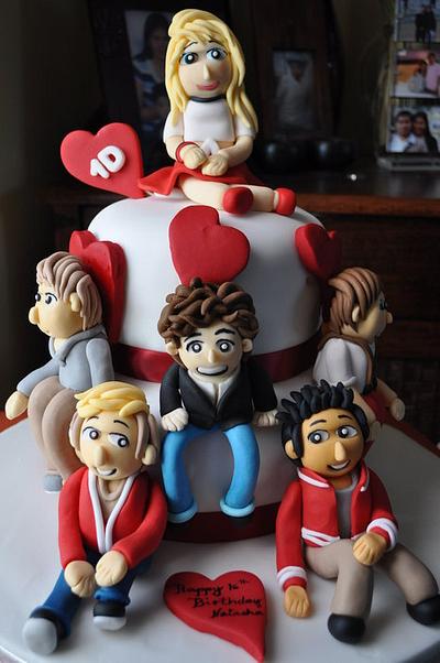 One Direction Cake - Cake by Ambeverly